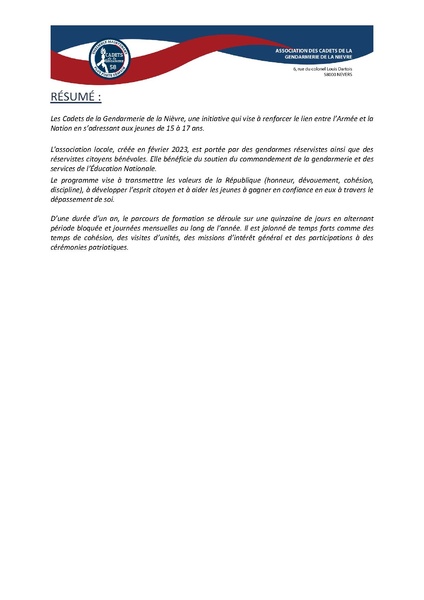 Fichier:Dossier presentation asso cadets 58.pdf