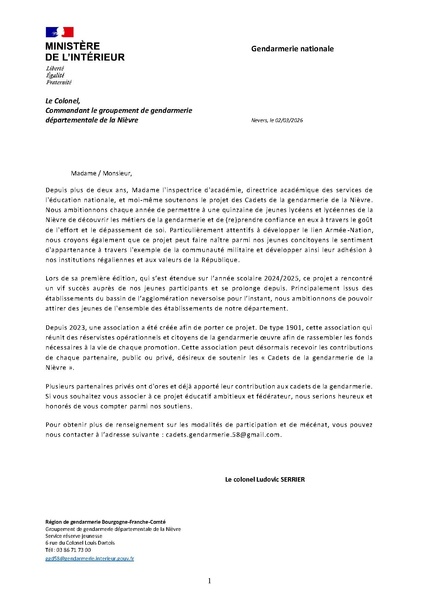 Fichier:Dossier presentation asso cadets 58.pdf